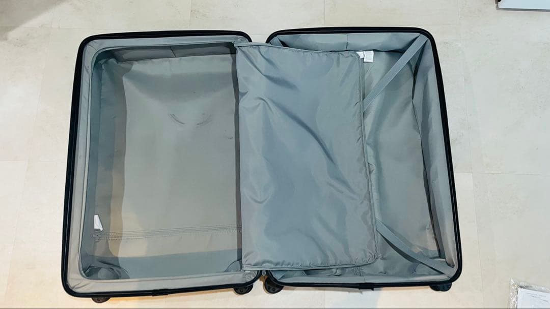 無印良品スーツケース104L ブラック　(中古)