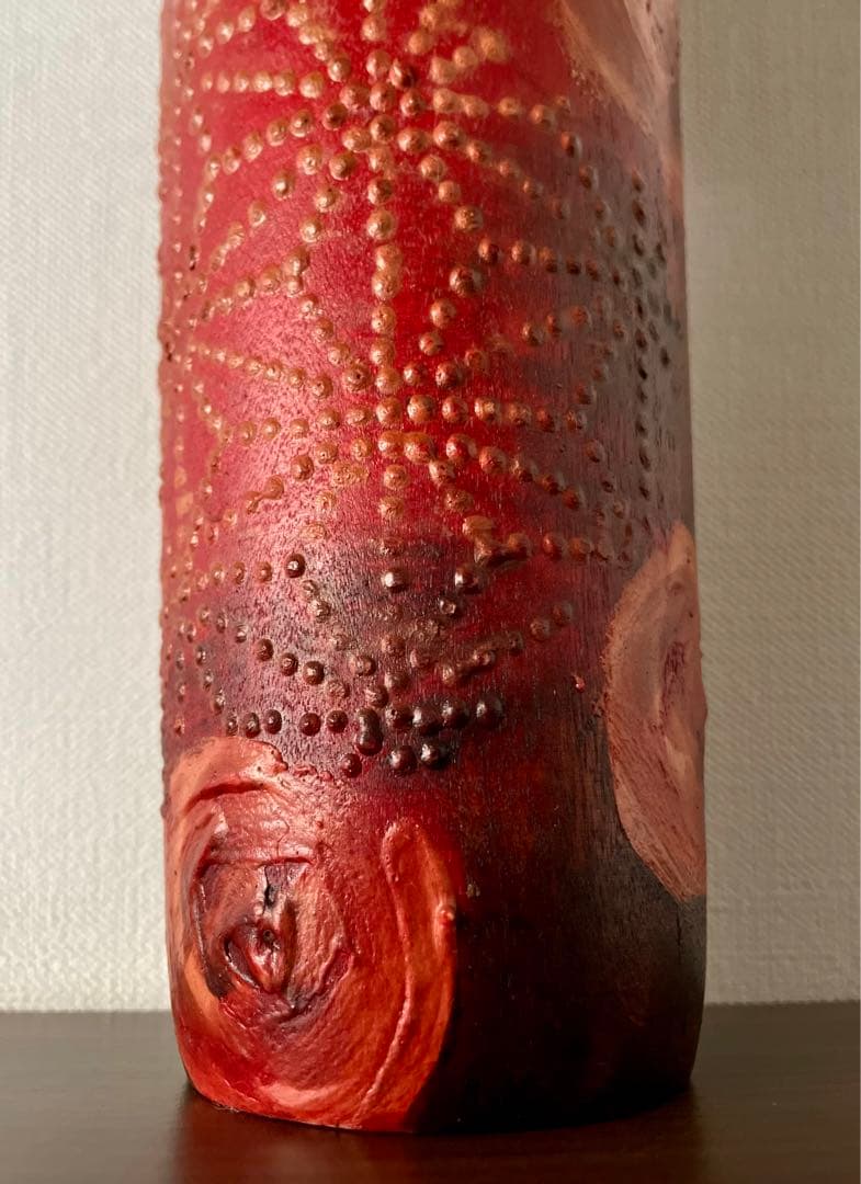 渡辺 正雄 Masao 創作 こけし Kokushi doll 薔薇 レトロ