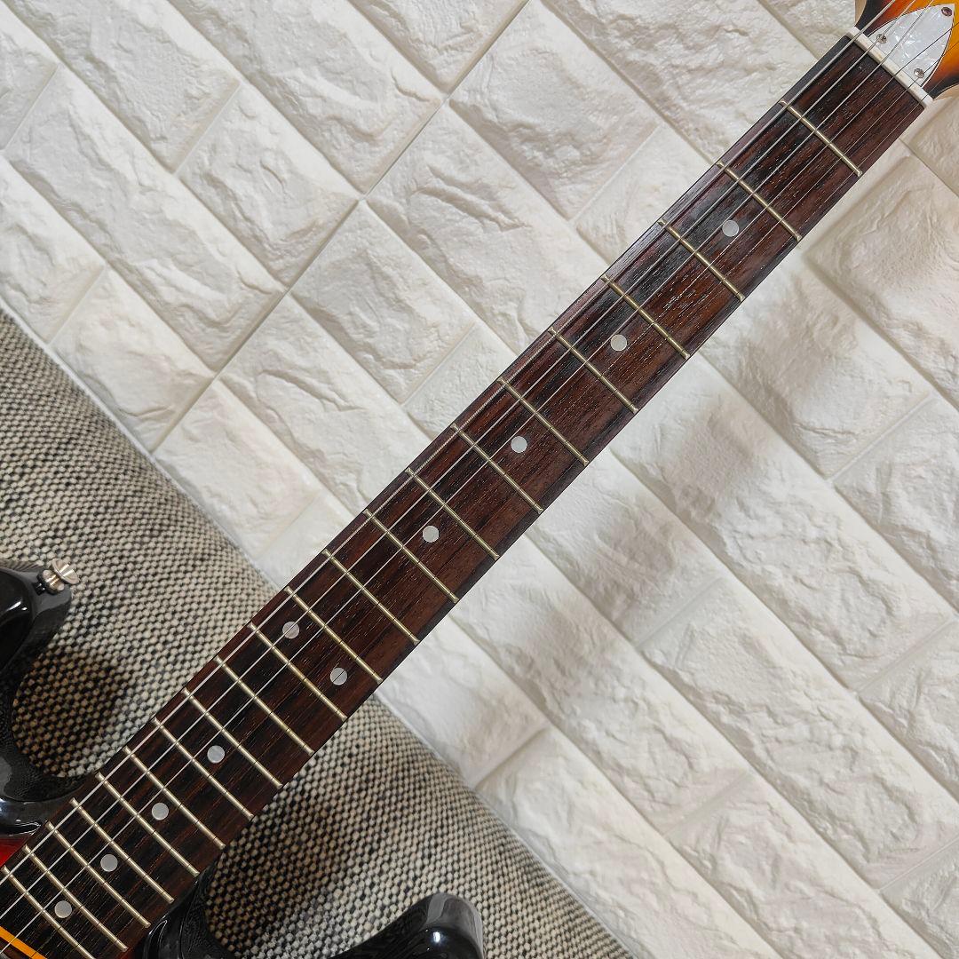 Aria モズライトモデル ギター DM-1 ケース付属 サンバースト