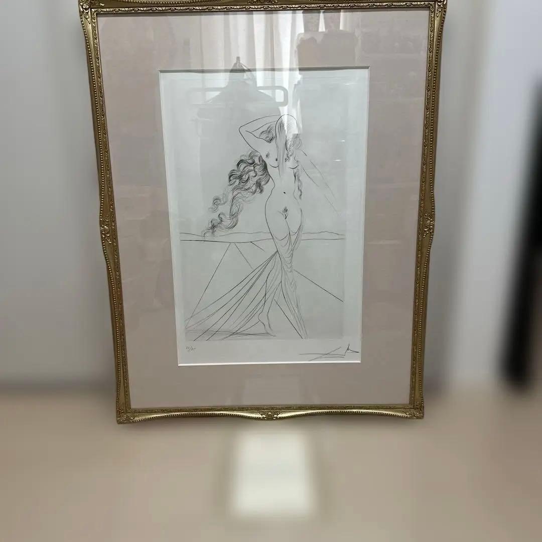 サルバドール・ダリ　エッチング　「ヴィーナス」　1974年作品