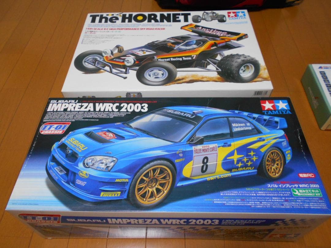 【引取限定】 ラジコン　タミヤ インプレッサ＆ホーネット 画像全部フルセット