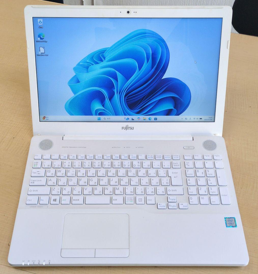 富士通ノートPC I7 新品SSD512GB メモリ16GB WIN11