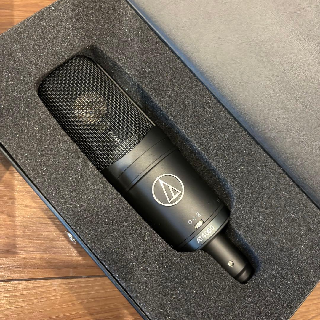 【新品】オーディオテクニカ AT4050 コンデンサーマイク、スタンド、コード