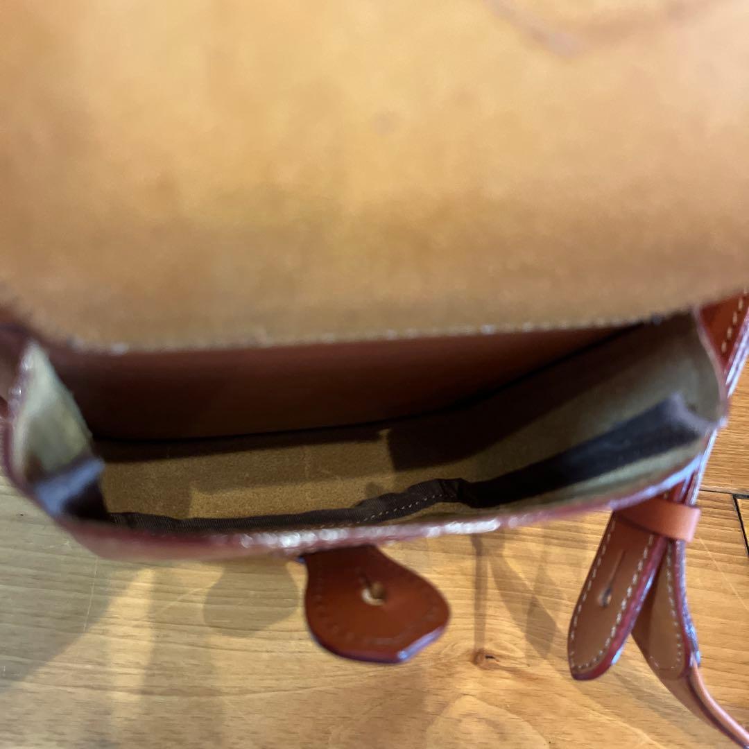 【未使用品】ITAGAKI 2way 本革レザー ショルダーバッグ　板垣