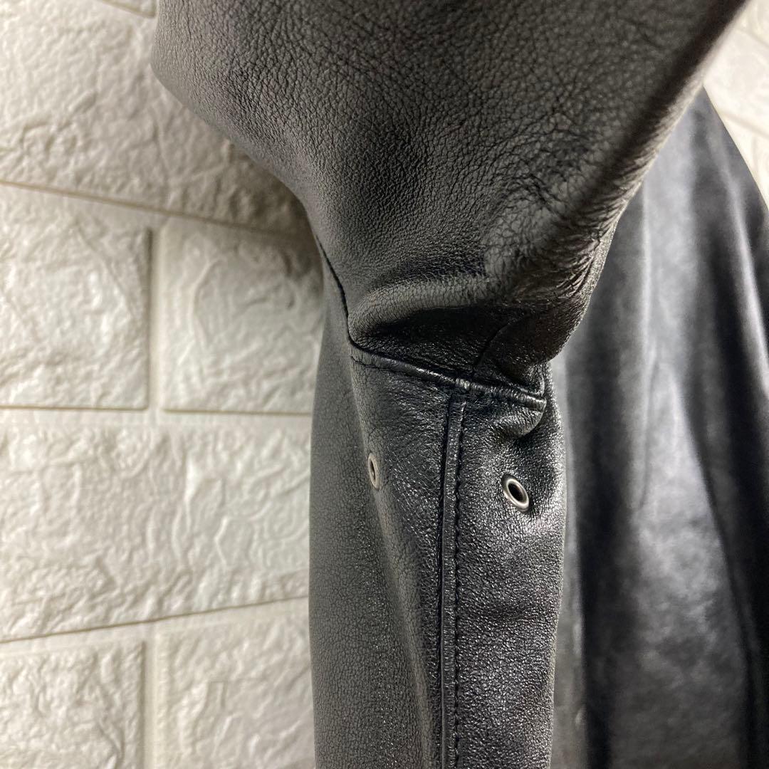 美品　OMNIGOD オムニゴッド　ラムレザー　A-2 レザージャケット 4