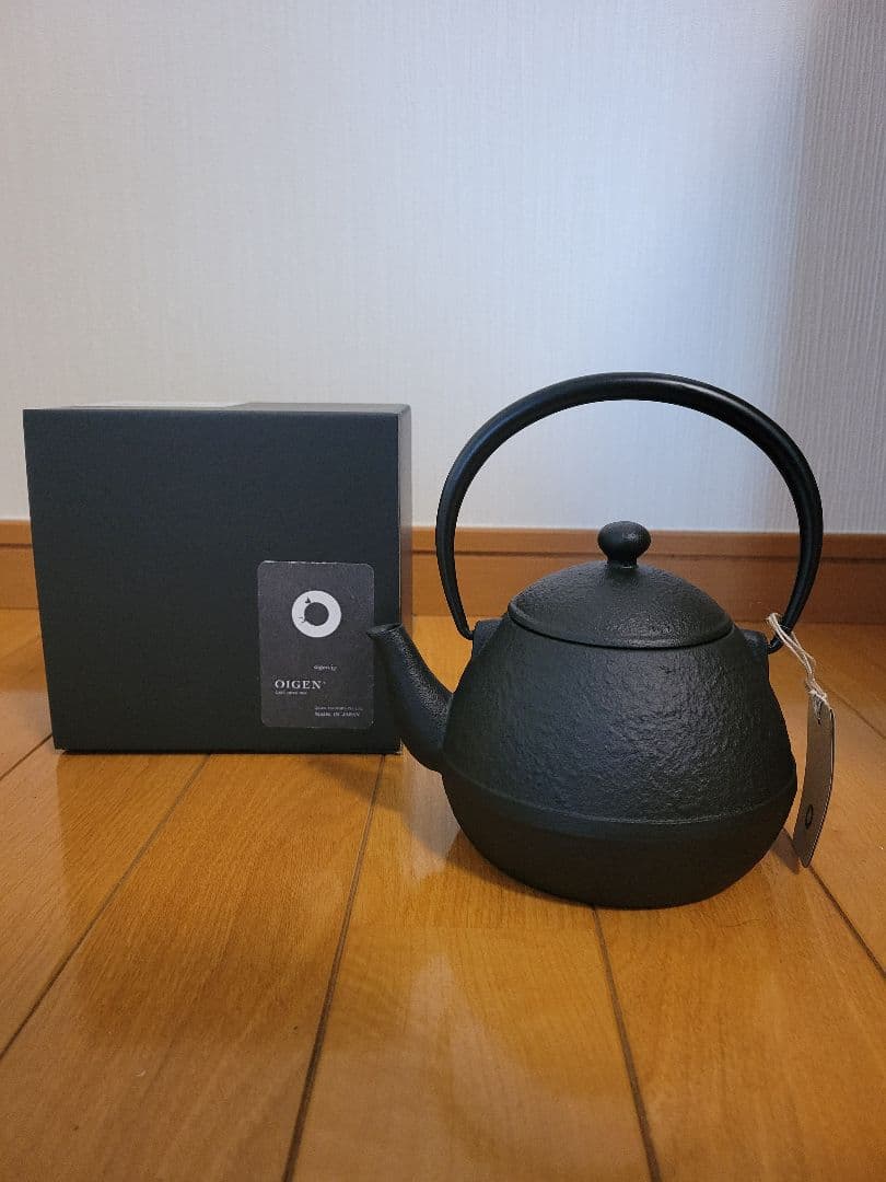 【お値下げ、新品】鉄瓶　たまご形　0.55L （OIGEN／オイゲン）