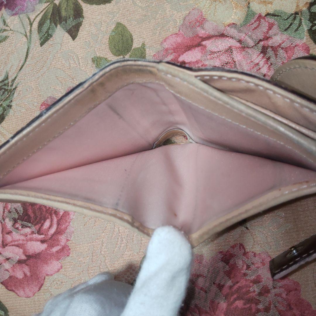 Christian Dior 二つ折り財布 ハートチャーム トロッター 希少