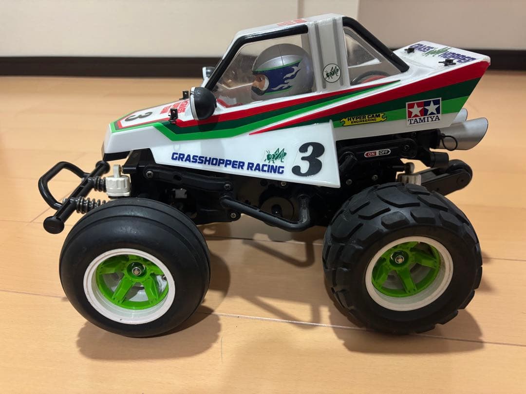 【中古】タミヤ コミカルグラスホッパー　1/10XB WR-02CBシャーシ