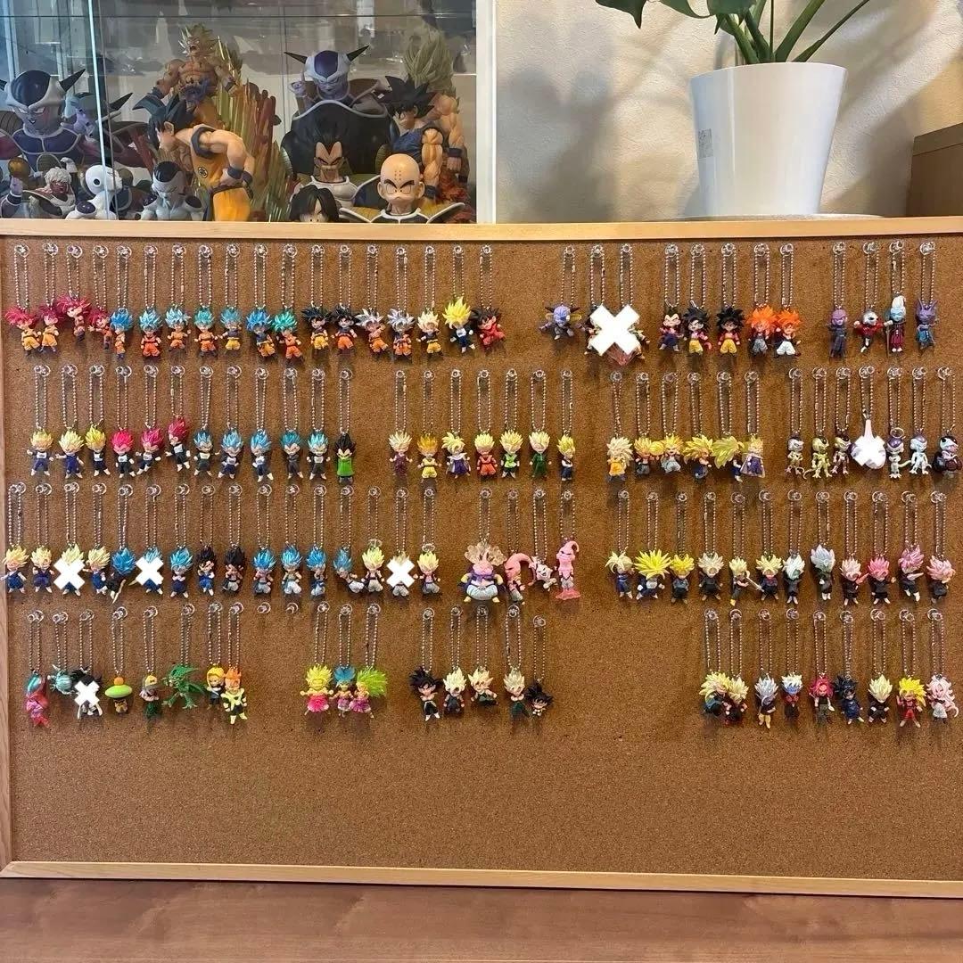 ドラゴンボール　UDM　ガチャ　キーホルダー　142個セット