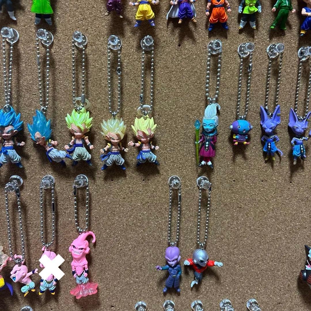 ドラゴンボール　UDM　ガチャ　キーホルダー　142個セット