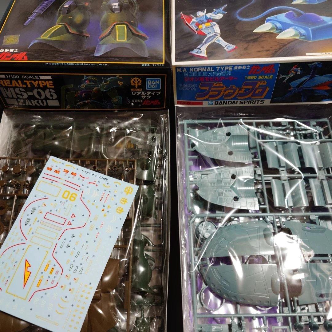 バンダイ　機動戦士ガンダム　ガンプラ旧キット　10点まとめ売り