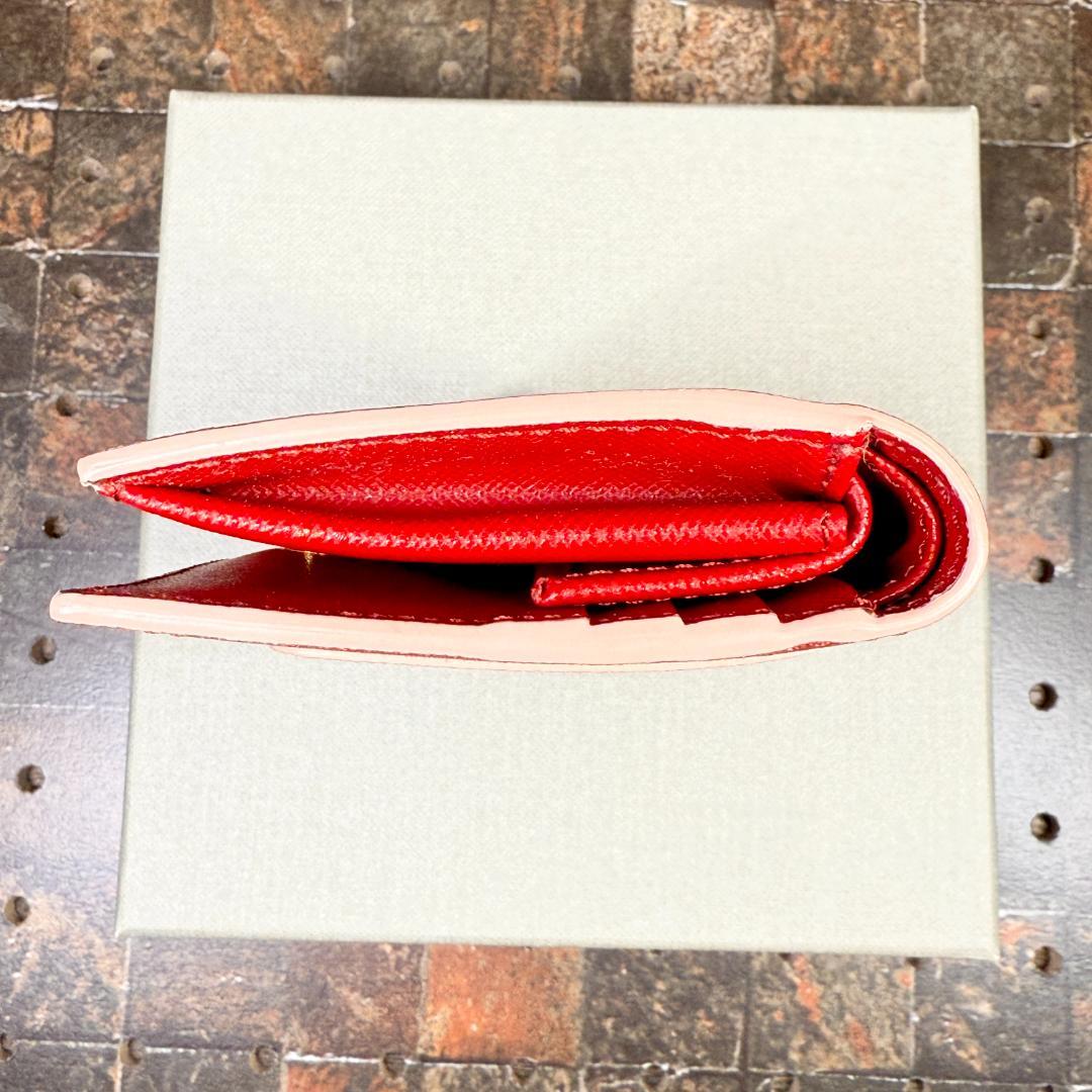 【極美品】◆MARNI◆マルニ 二つ折り財布 バイフォールド ウォレット