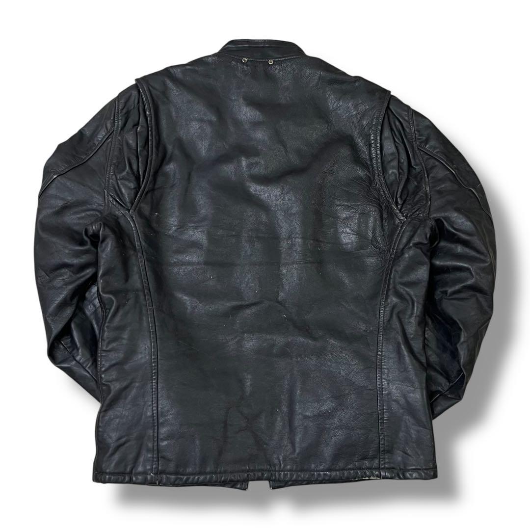【ヴィンテージ】70s シングルライダース モーターサイクルジャケット 42