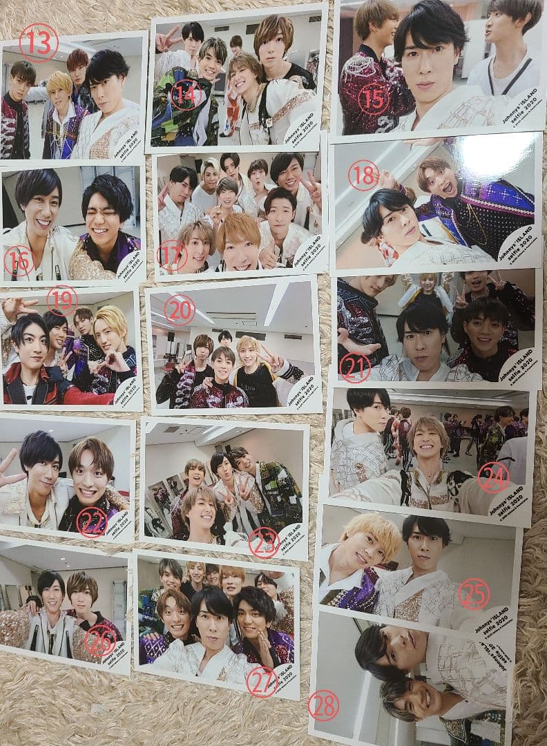 セルフィー ジャニーズ 公式写真 バラ売り可