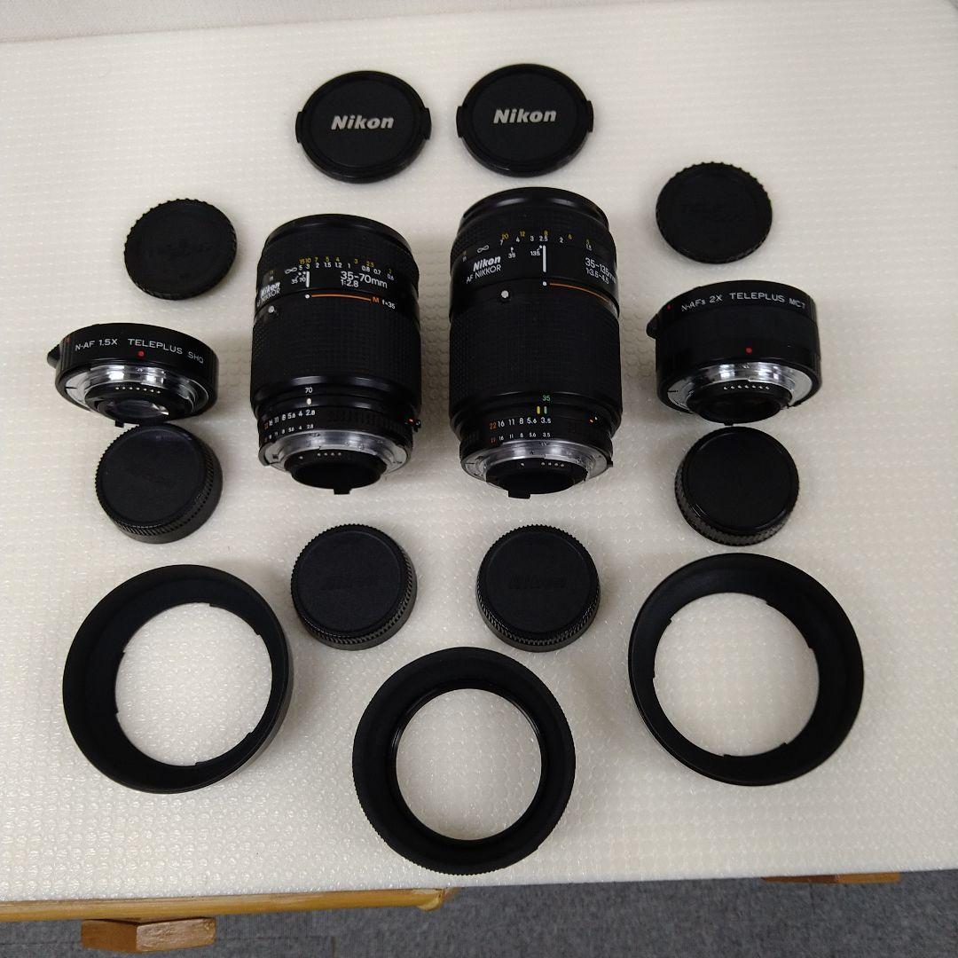 ニコンAF35-70mmf/2.8及AF35-135mmダブルレンズセット