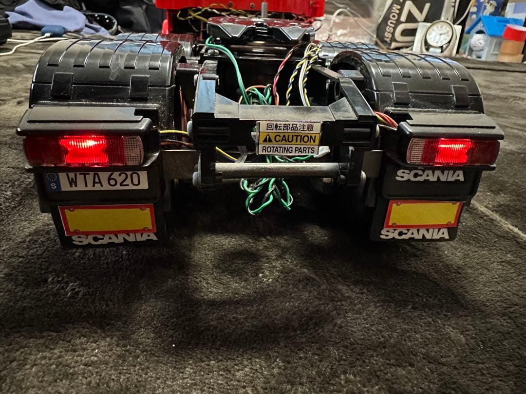 送料無料 スカニアR620 完成品 ラジコン プロポ難あり