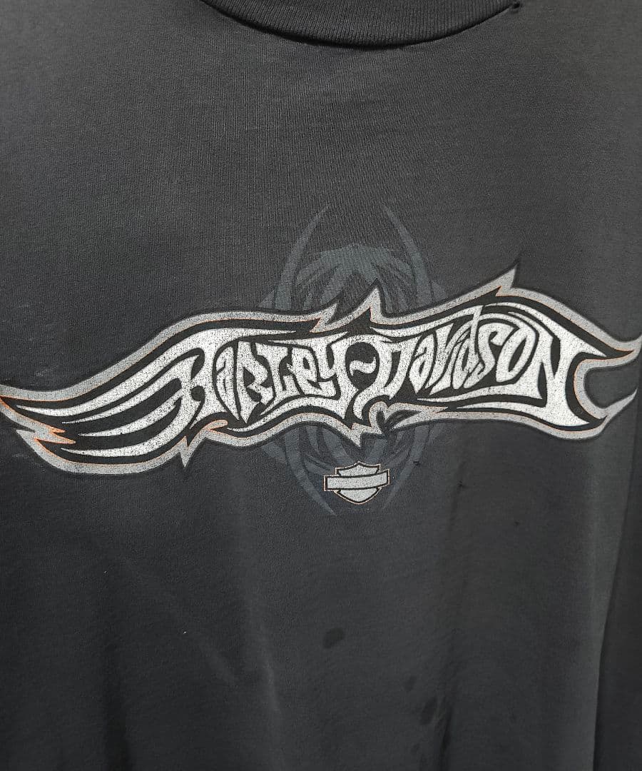 Harley Davidson ヴィンテージ　スパイダー　XL　ハーレー　袖切り