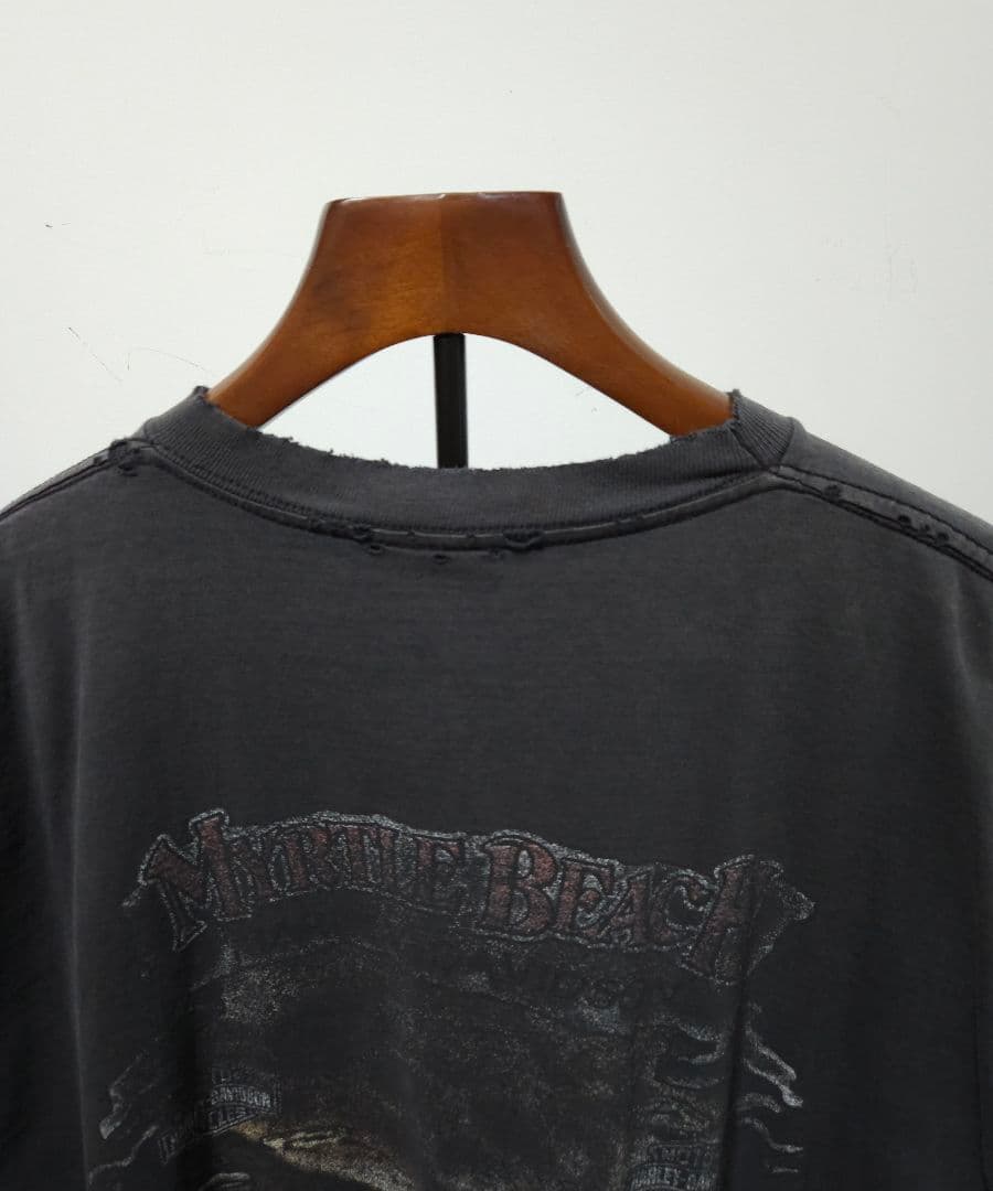 Harley Davidson ヴィンテージ　スパイダー　XL　ハーレー　袖切り