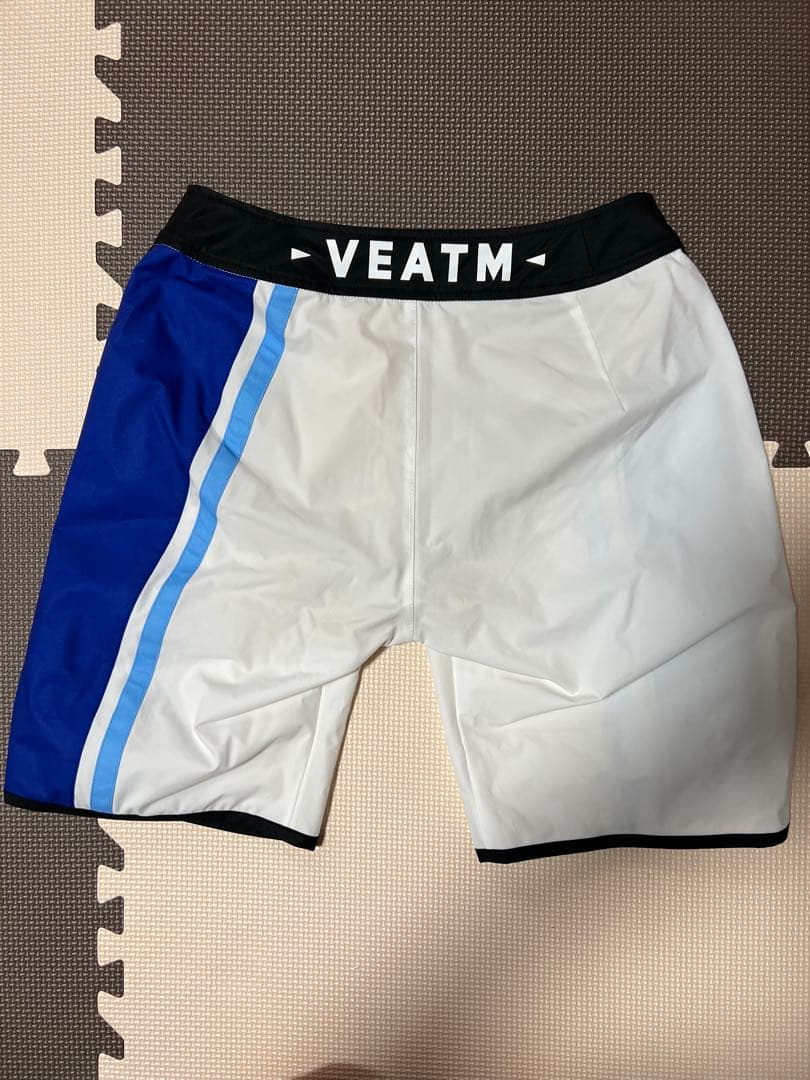 X-VEATM サーフパンツ水着 Mサイズ ホワイト ブルー