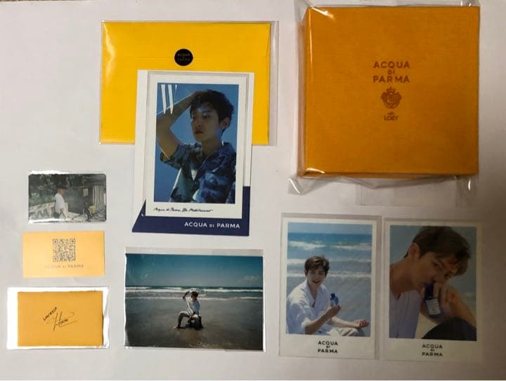 EXO チャニョル　ACQUA DI PARMA  トレカ　ポストカード