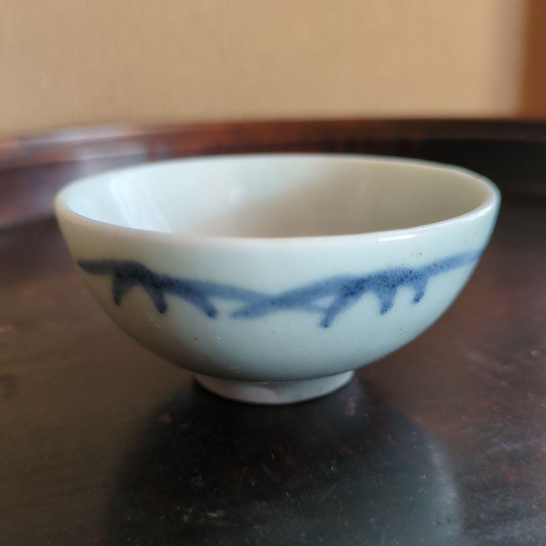 白い陶器の小皿　初期伊万里　古伊万里