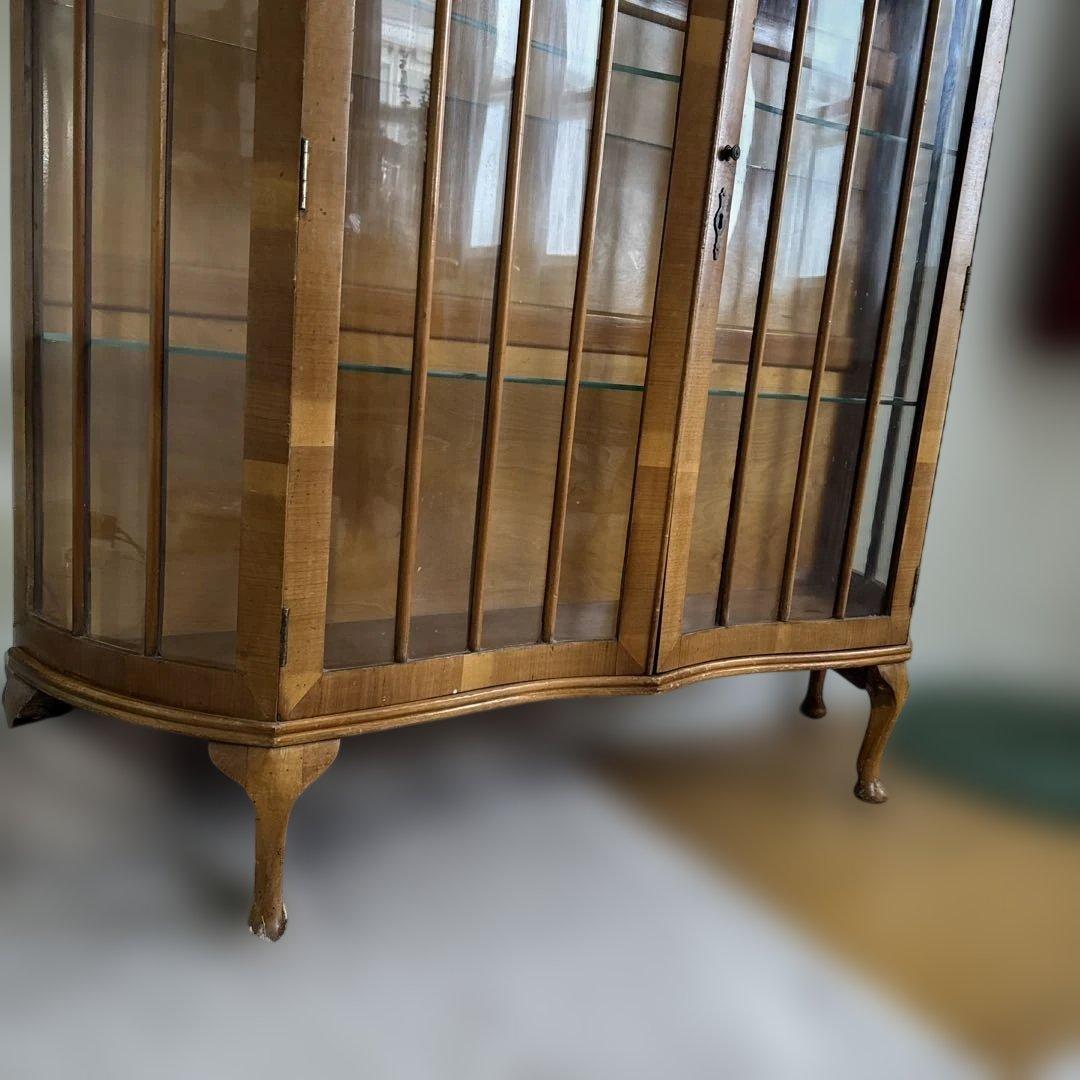 イギリス製アンティーク　ヴィクトリアン　キャビネット 引き取り限定