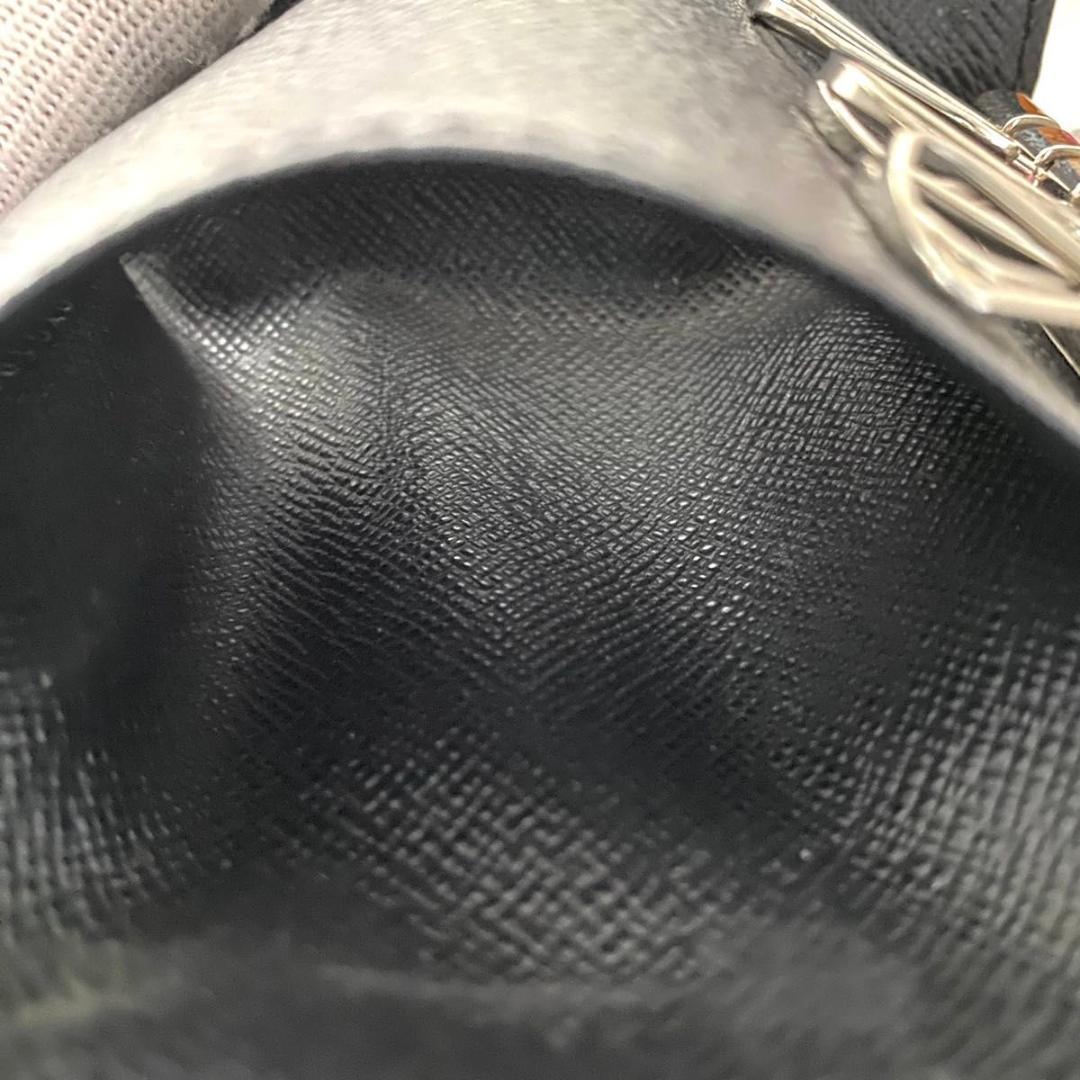 ルイ ヴィトン◎ミュルティクレ6 ダミエ グラフィット キーケース ブラック