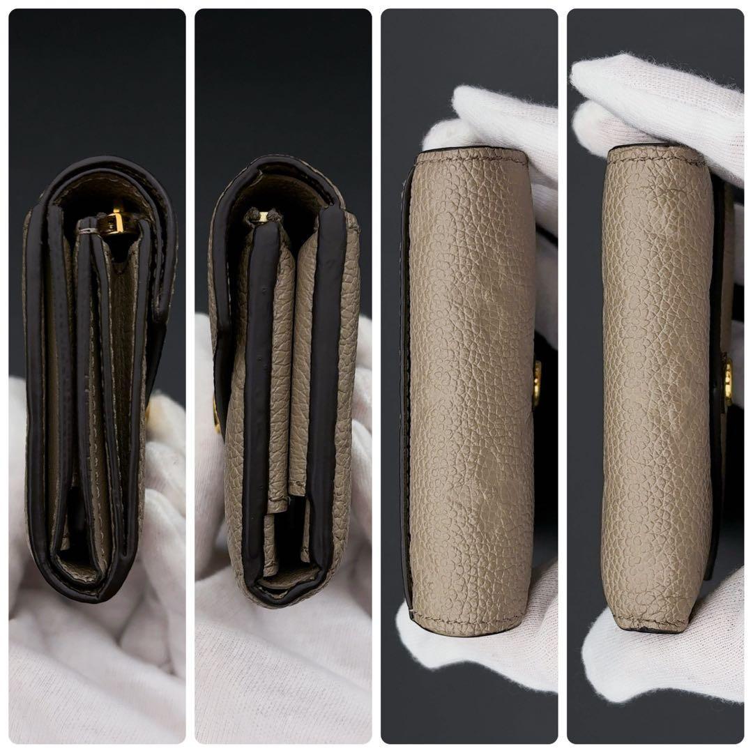 【本日限定】現行♪ルイヴィトン ゾエ アンプラント 三つ折り財布 トゥルトレール