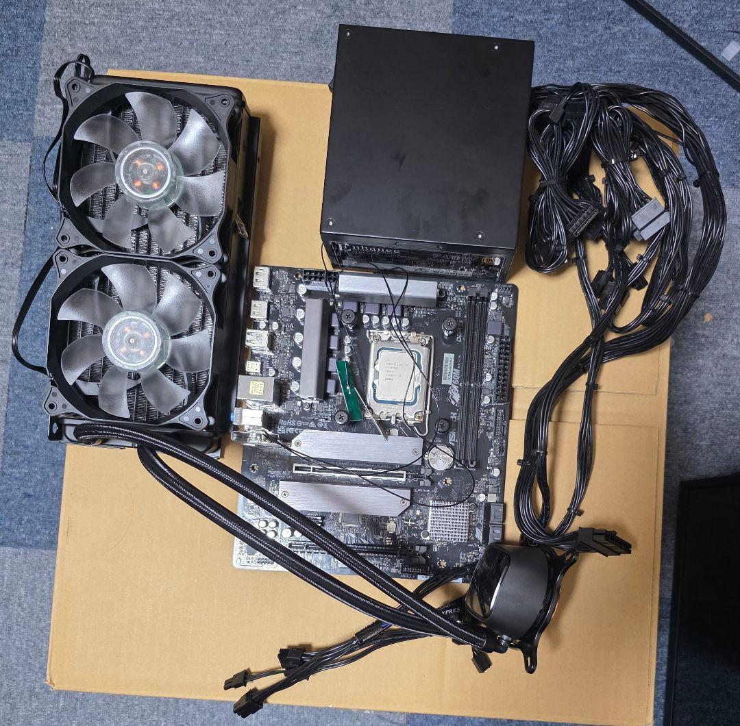 Win11ライセンス付 i7-14700F 5点セット B760M 750W