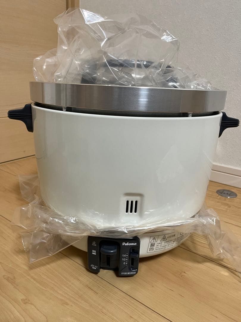 新品未使用 業務用 ガス炊飯器 PR-302S・SF 2升 パロマ LPガス