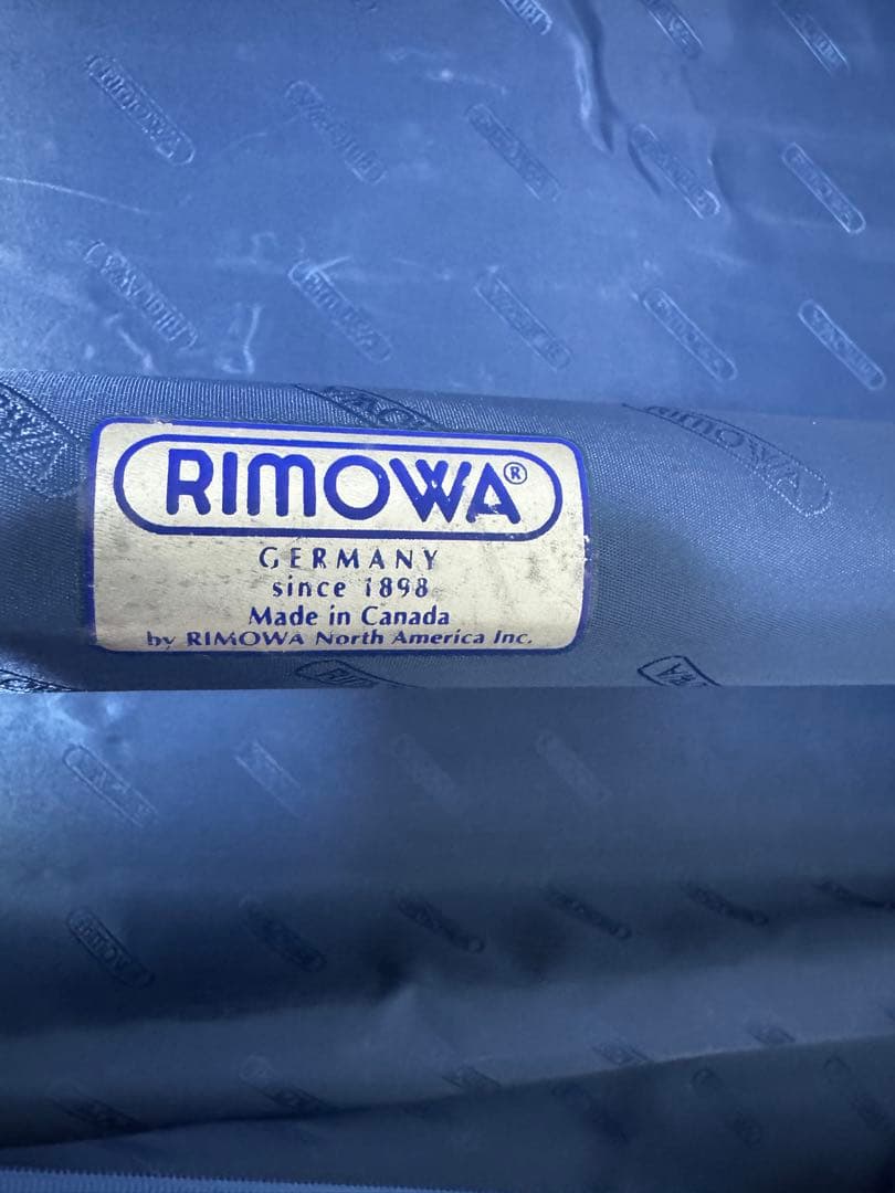RIMOWAアルミスーツケース　２輪