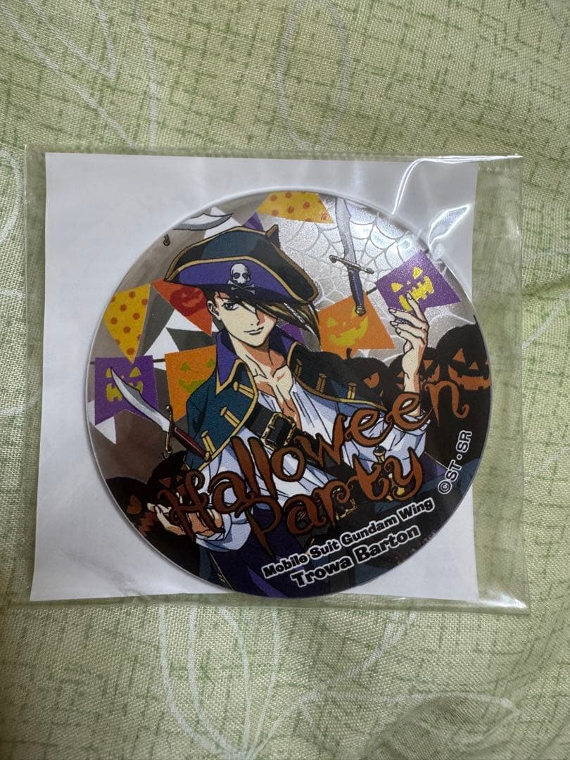 ガンダムW トロワ・バートン　マグネット缶バッジ