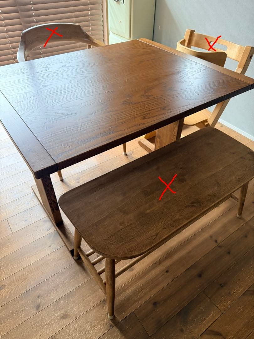 DULTON ダルトン ダイニングテーブル 100×80