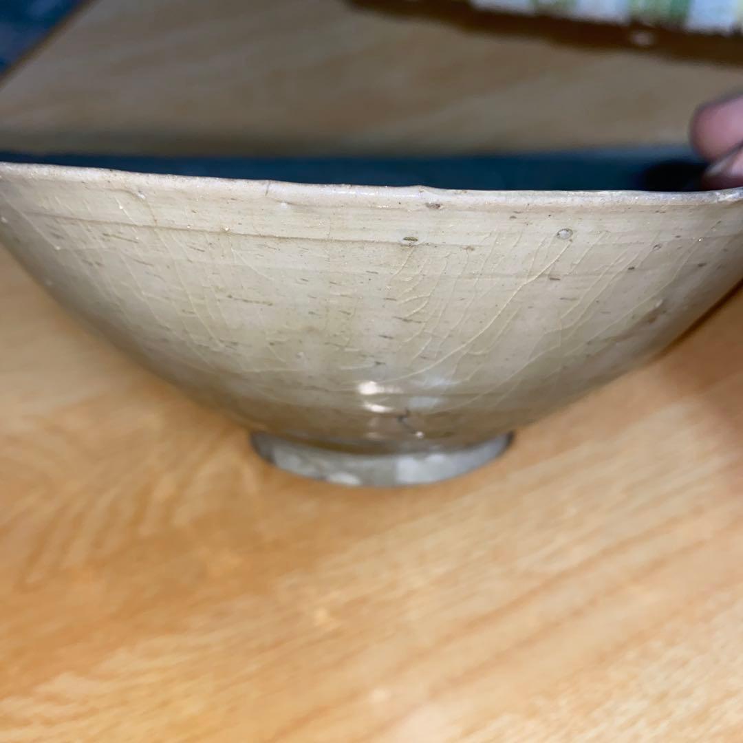 陰刻紋青磁茶碗　宋時代　耀州窯