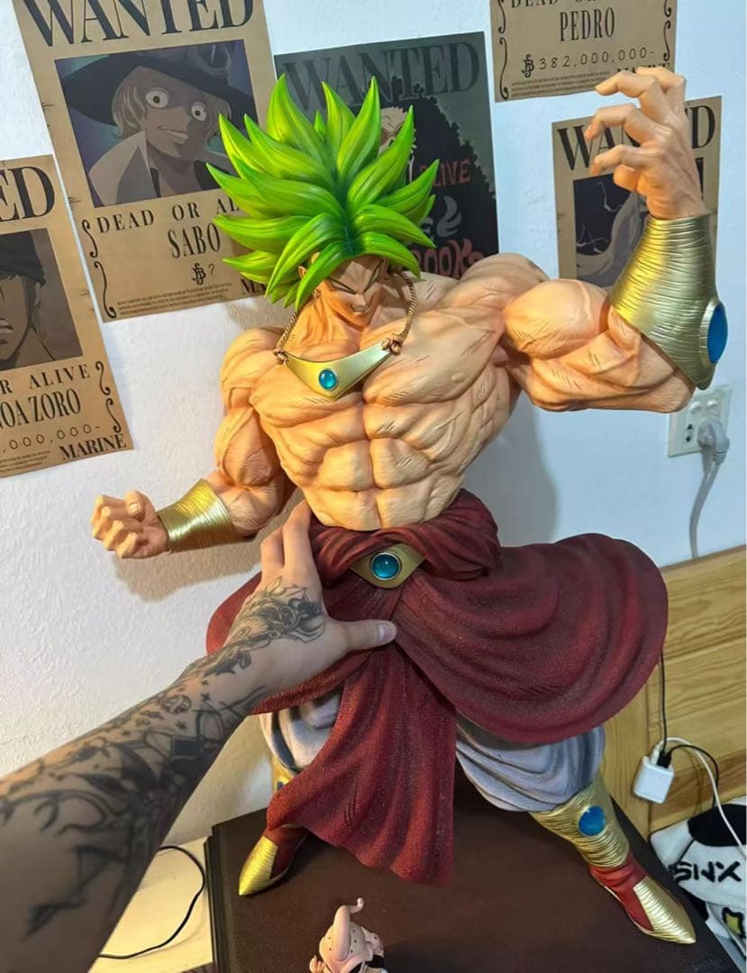 ドラゴンボール ブロリー ガレキ ガレージキット スタチュー X③⑧