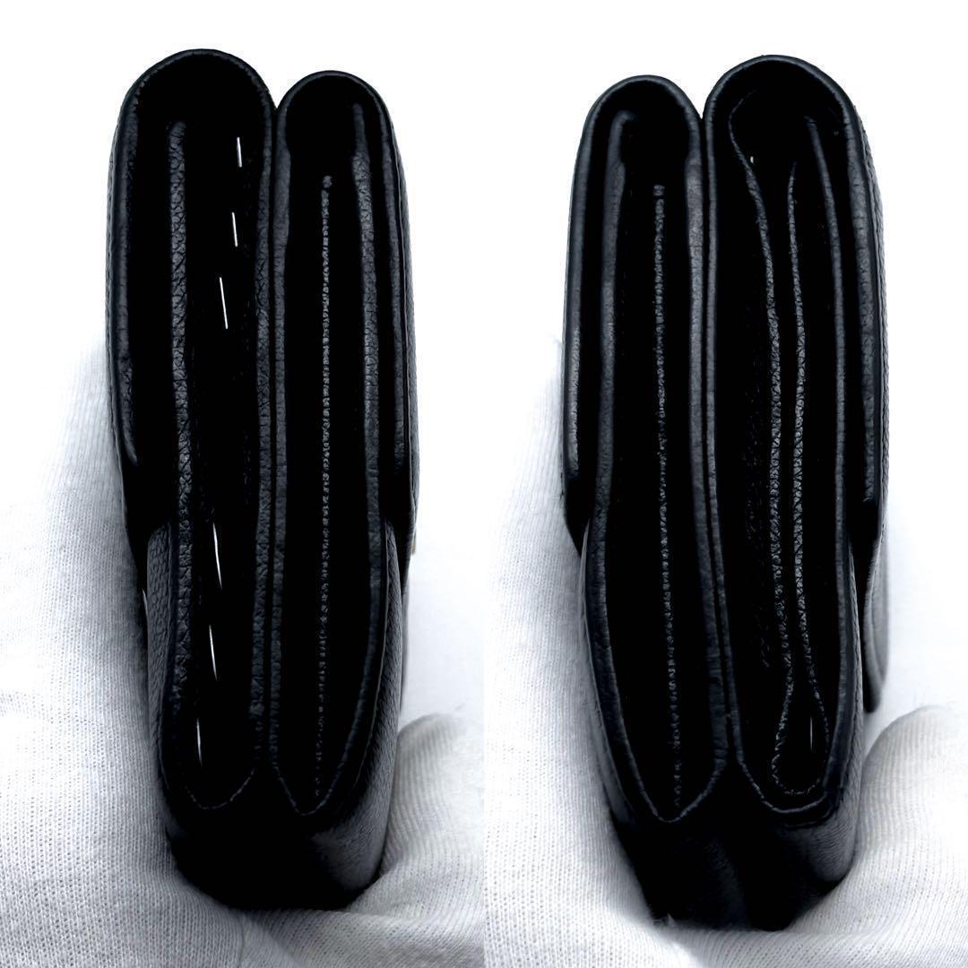 【極美品✨】シャネル 財布 ココボタン Wホック 三つ折