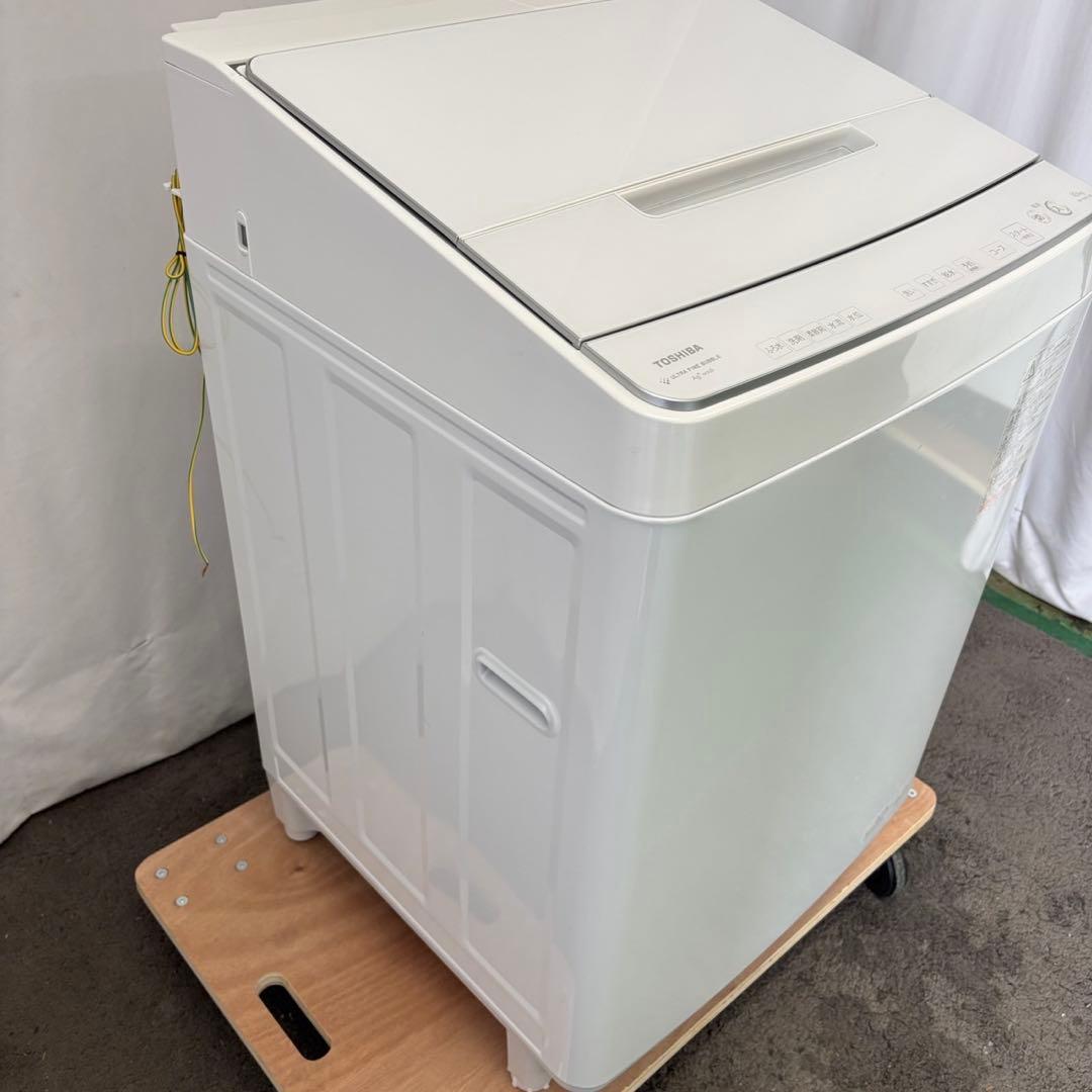 ★900　洗濯機　東芝　10キロ　23年製　最新　白　綺麗　安い‼️　設置無料