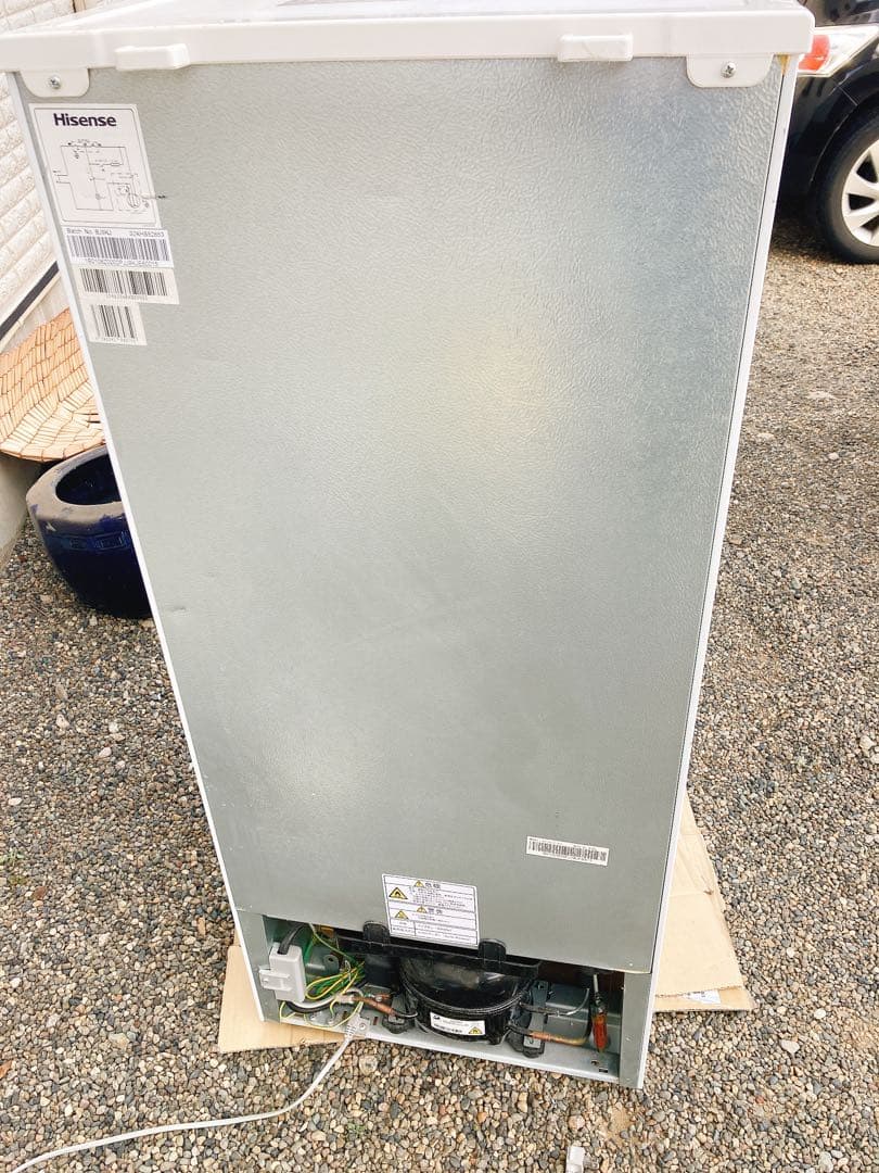 ハイセンス2ドア冷凍冷蔵庫生活家電
