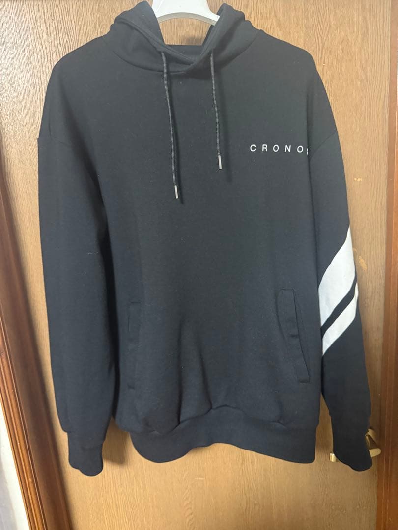 CRONOS ブラック パーカー Sサイズ
