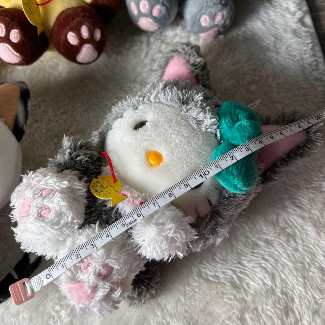 キテイちゃん 世界のネコ コレクション ぬいぐるみ　5点セット