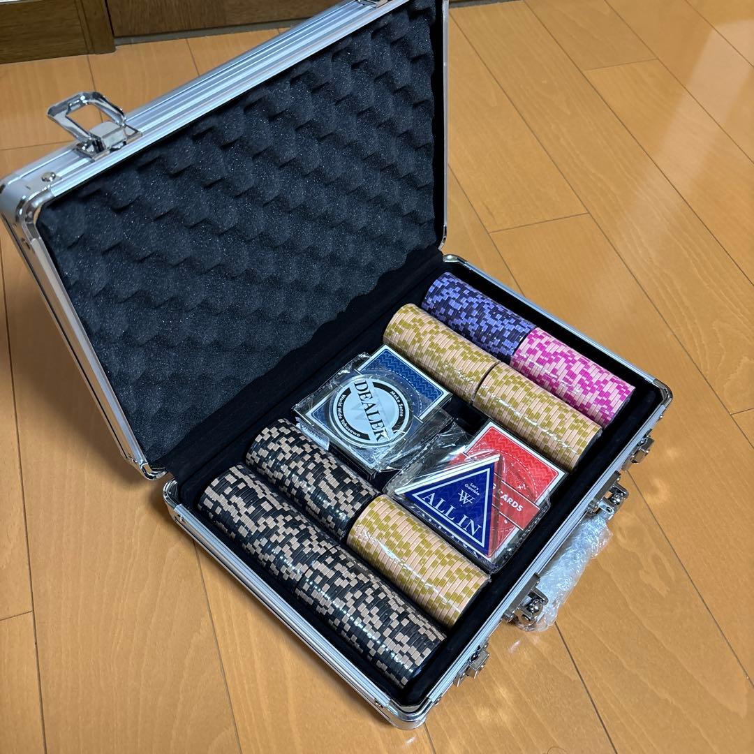 世界のヨコサワ　ポーカーセット　ケースの中身新品未開封