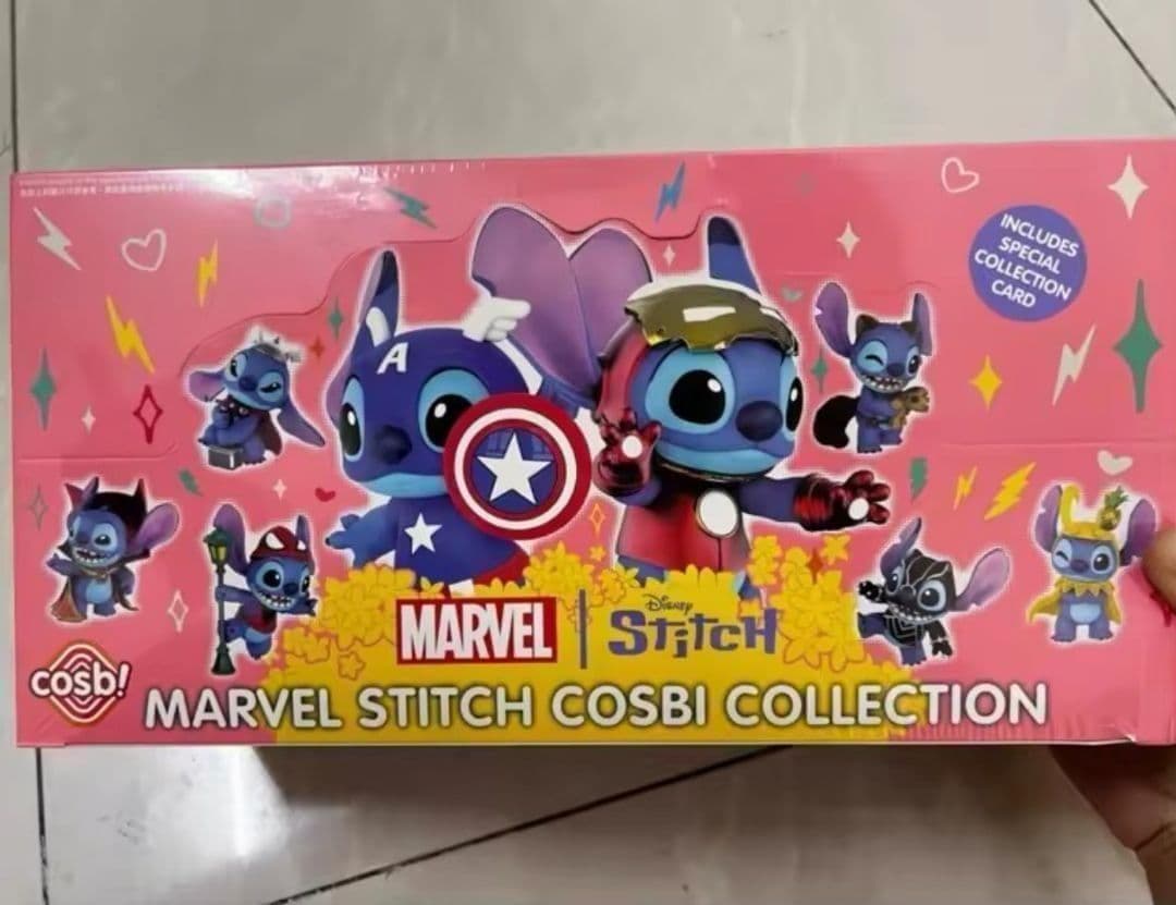 cosbiマーベル×スティッチ8種セット　ホットトイズ　未開封品