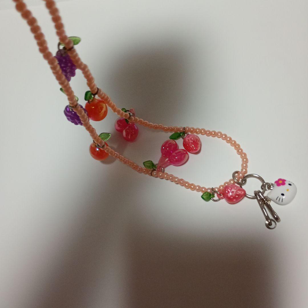 激レア　入手困難　ハローキティ フルーツモチーフ ストラップ
