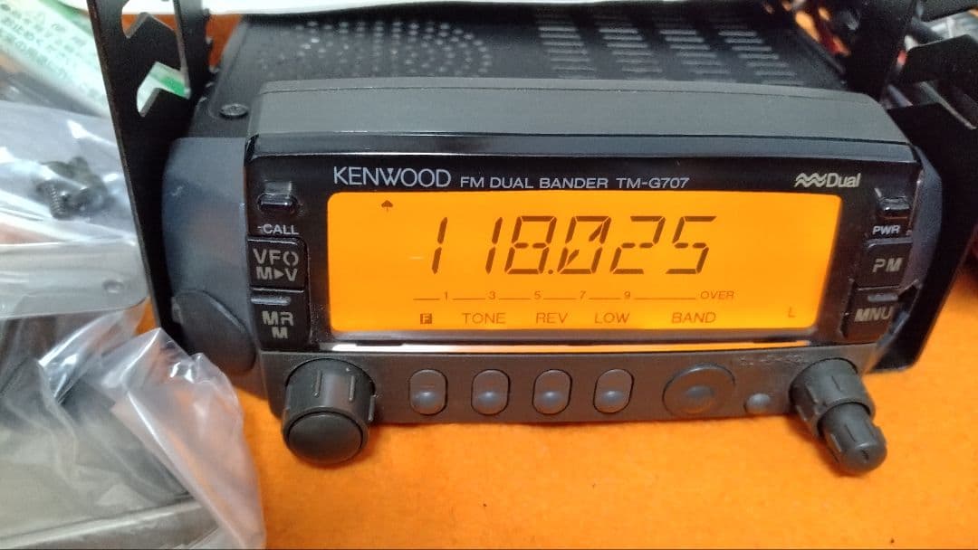 KENWOODディユアルバンドTM-707S 付属品あり…動作品