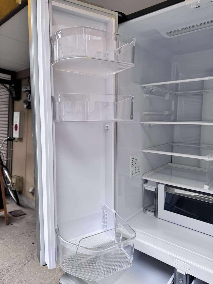 【美品・2024年製】HITACHI 冷凍冷蔵庫 R-H54TG(S) 540L