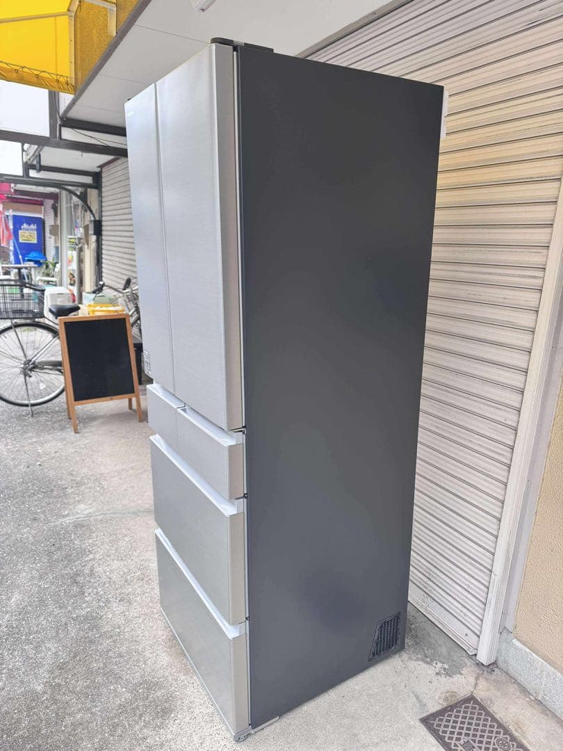 【美品・2024年製】HITACHI 冷凍冷蔵庫 R-H54TG(S) 540L