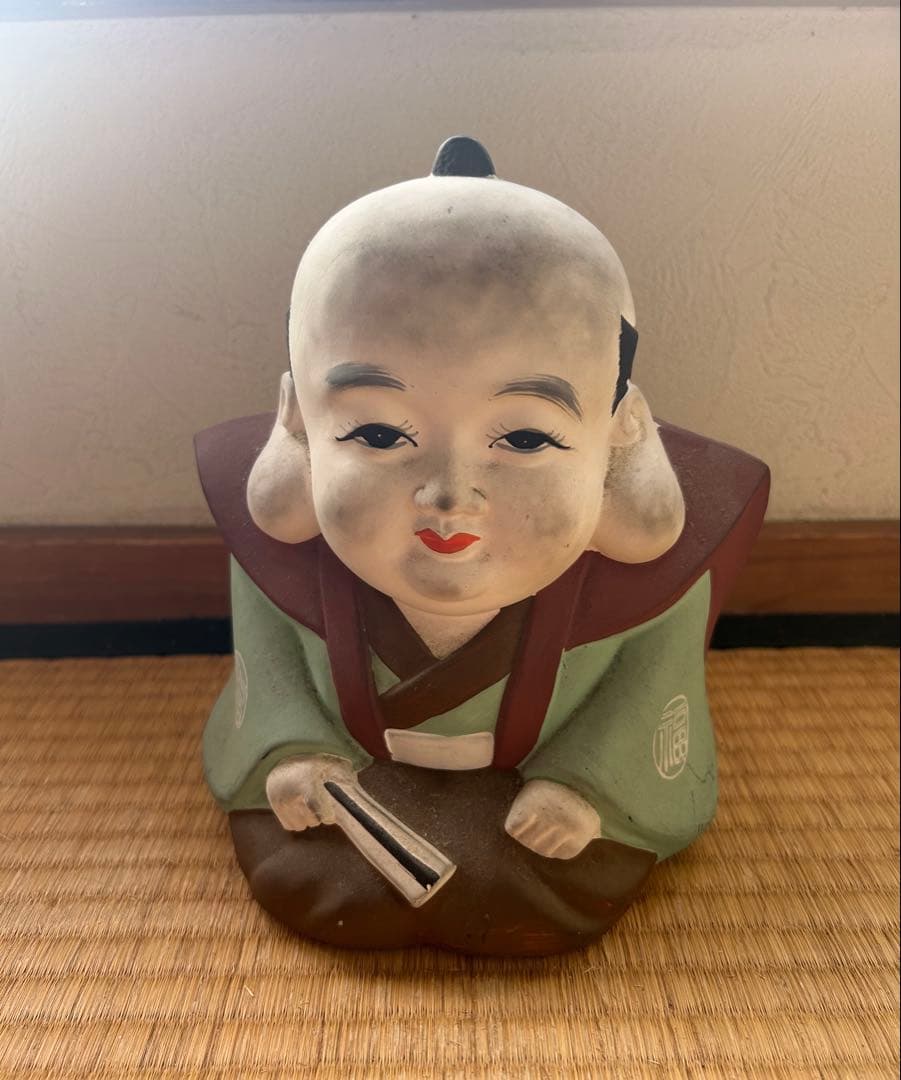 珍品　昭和レトロ　福助人形　福助　底面隠し絵　エロ　お土産