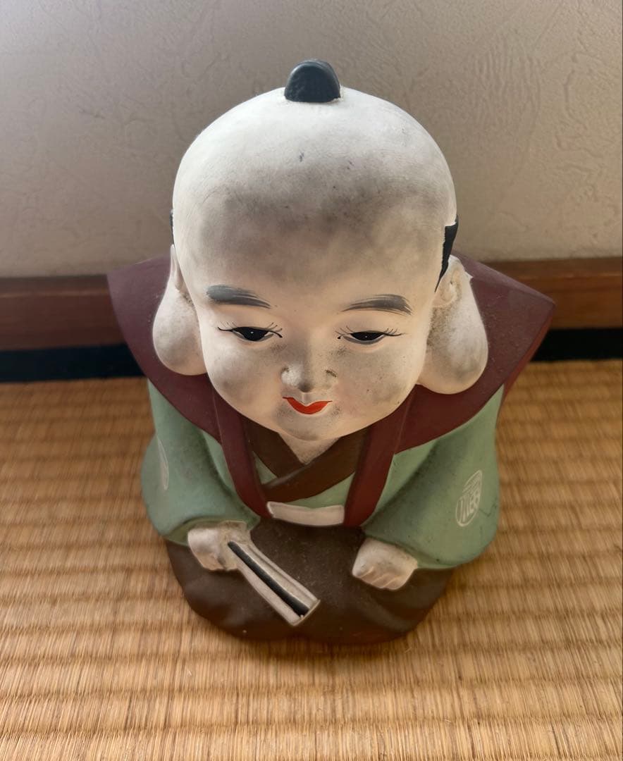 珍品　昭和レトロ　福助人形　福助　底面隠し絵　エロ　お土産