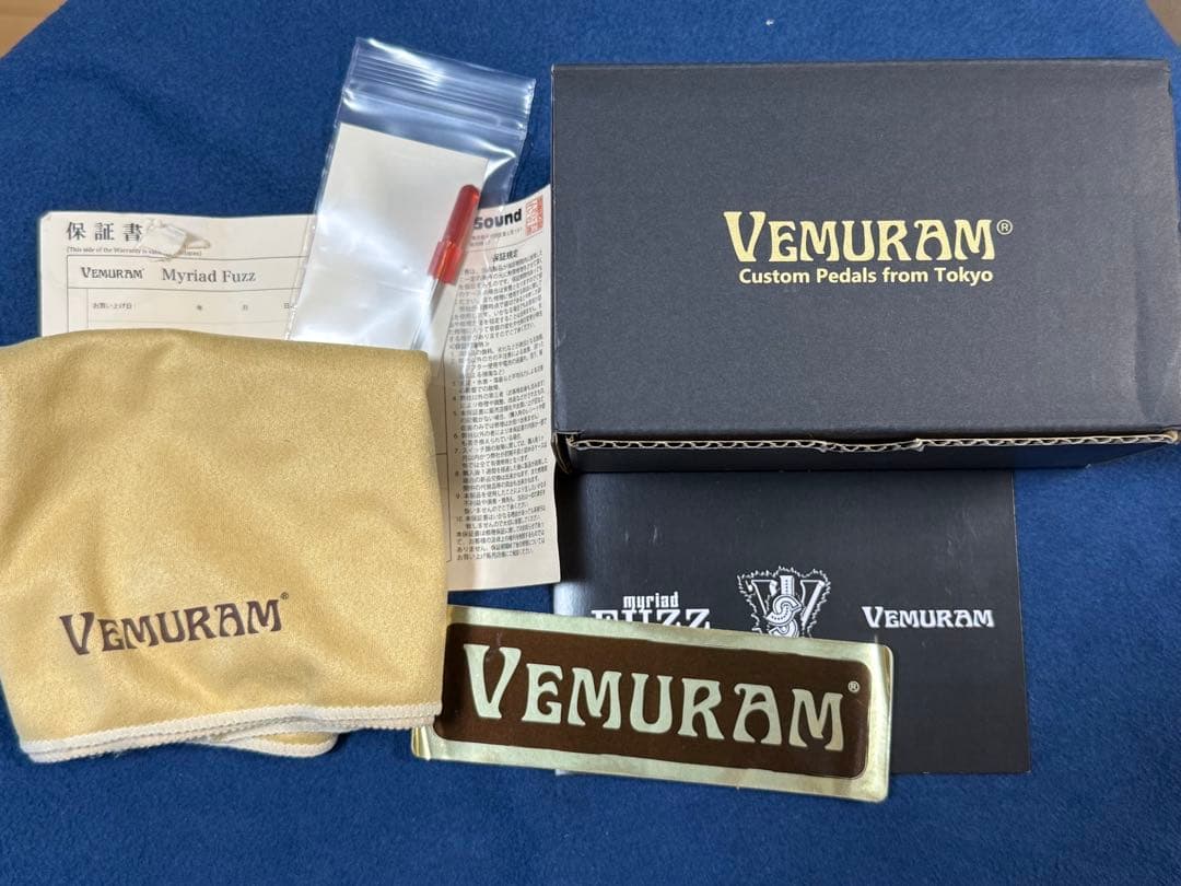 【最終値下げ】Vemuram Myriad Fuzz ファズペダル