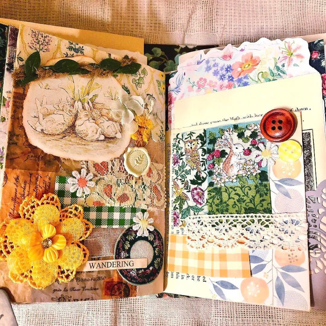 ジャンクジャーナル雑記帳 junk journal ジャンクジャーナル